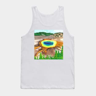 Prismatic Springs in Yellowstone National Park Tank Top